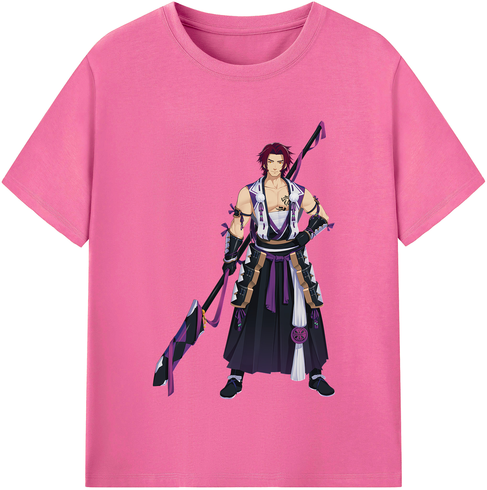 （画像用） 刀剣乱舞 Touken Ranbu レディースカジュアルプリントTシャツ（綿100％）